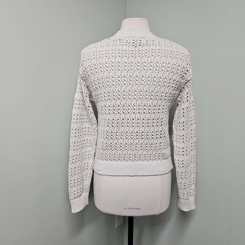 Universal Thread Pullover Crewcut White Sweater C… - image 5